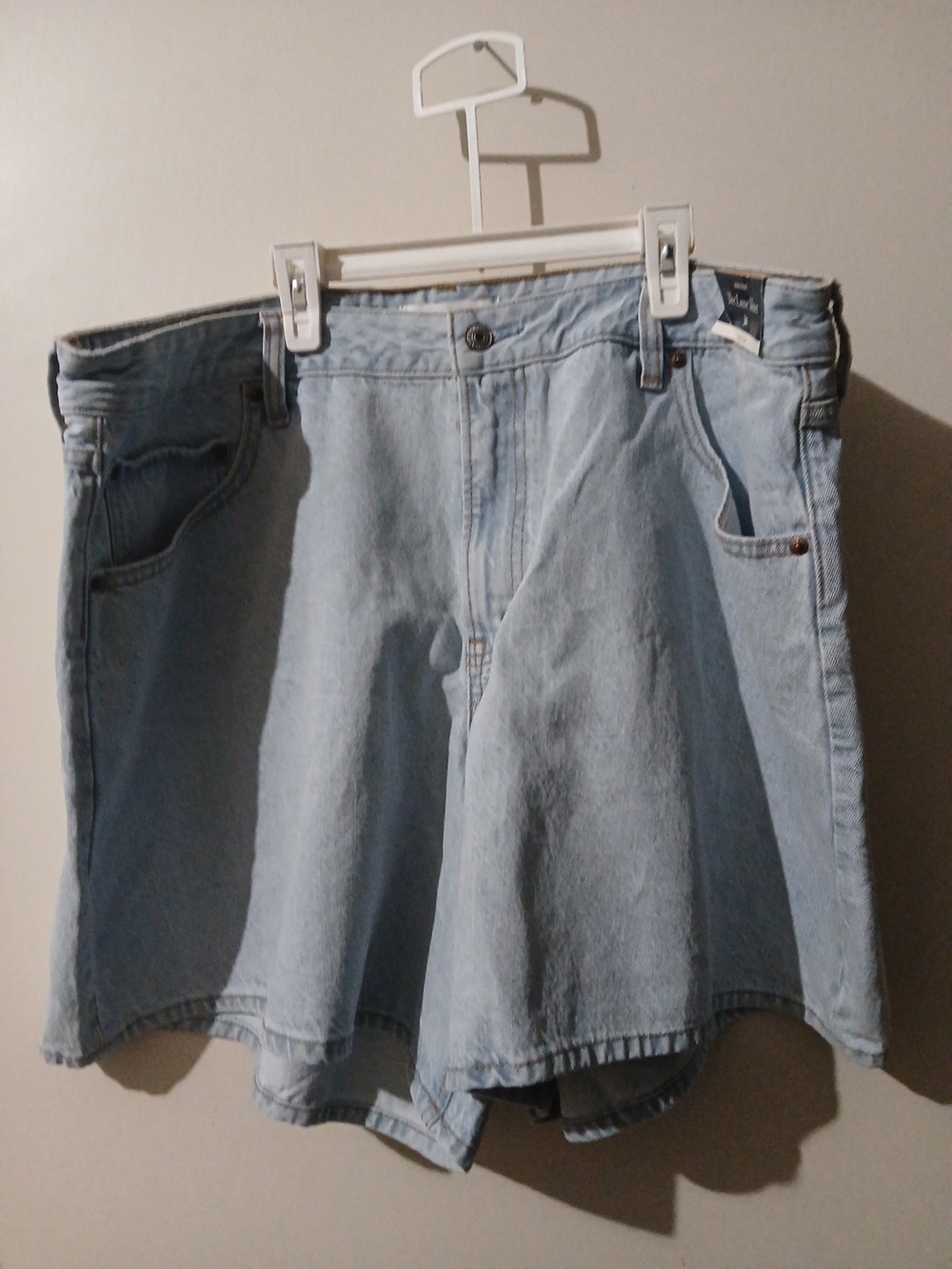 Abercrombie & Fitch Light Blue Denim Jean Shorts